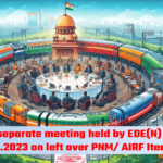 Minutes of the separate meeting held by EDE(N) with Federation (AIRF) on 24.08.2023 on left over PNM/ AIRF Items