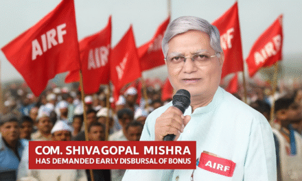 Request for early disbursement of Productivity Linked Bonus (PLB) for 2024-25 to Railway employees on the occasion of Puja Festival – 2025