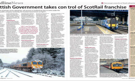Government of Scotland to take over  Railways from private operators from 1st April, 2022￼