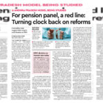 NPS UPDATE ON FINANCIAL EXPRESS –  Turning clock back on reforms, Committee may suggest hike in govt contribution to NPS