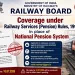 Coverage under Railway Services (Pension) Rules, 1993 in place of National Pension System in case of those Railway employees who were recruited against the posts/vacancies advertised/notified prior to 22.12.2003 – reg.