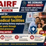Request for extending uninterrupted Railway medical facilities to the dependents of serving Railway employees appointed to higher posts through RRBs/other selection processes during the training period.