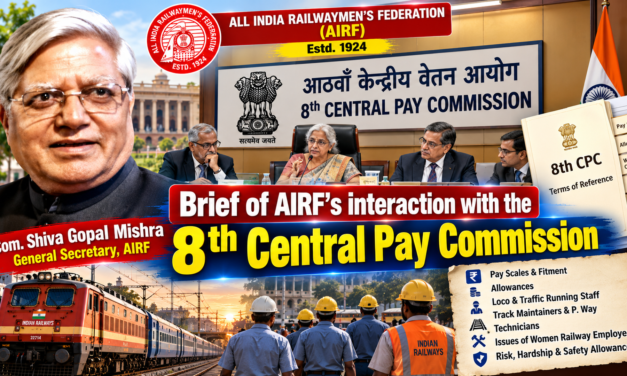 Brief of AIRF’s interaction with the 8th CPC